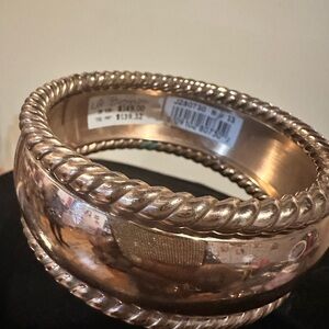 Elegant pure copper Bangle Bracelet